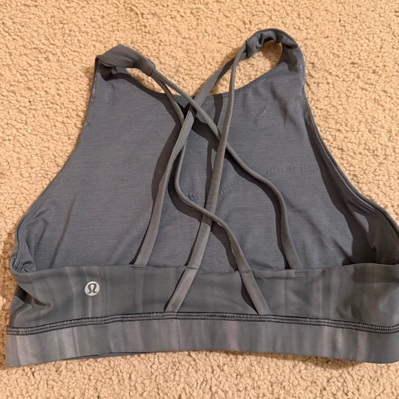 Lululemon Athletica Energy High Neck Sports Bra Size 10 - Picture 3 of 4